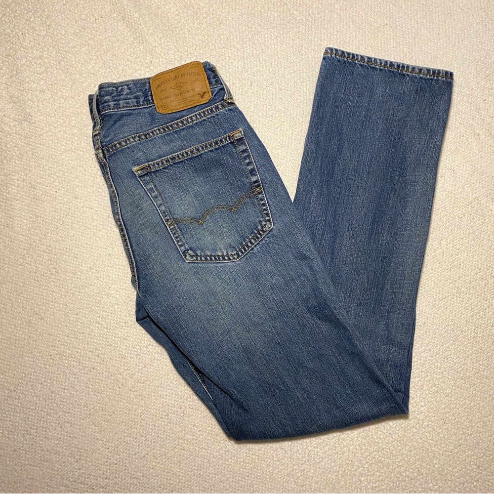 American Eagle Outfitters Blue Straight Men Jeans